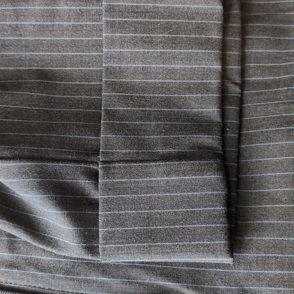 NWT! J Jill Pants Striped Stretch Comfort Cropped Wide Leg Capri SZ 14 - Picture 9 of 14